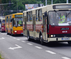 Zlot zabytkowych autobusów 2021 w Bydgoszczy