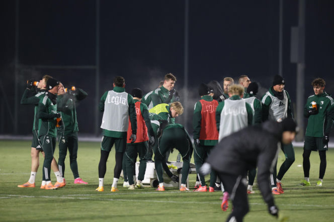 pierwszy trening Marka Papszuna w Legii