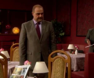 Ranczo 8 sezon odc. 96. Senator Kozioł (Cezary Żak), Czerepach (Artur Barciś)
