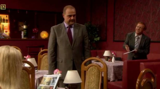 Ranczo 8 sezon odc. 96. Senator Kozioł (Cezary Żak), Czerepach (Artur Barciś)