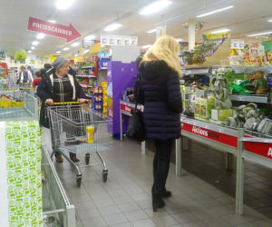 Niedzielne zakupy w Löcknitz