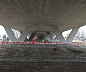 Przebudowa Estakady Pomorskiej - marzec 2021