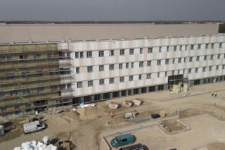 Budowa Dolnośląskiego Centrum Onkologii, Pulmonologii i Hematologii we Wrocławiu - kwiecień 2026