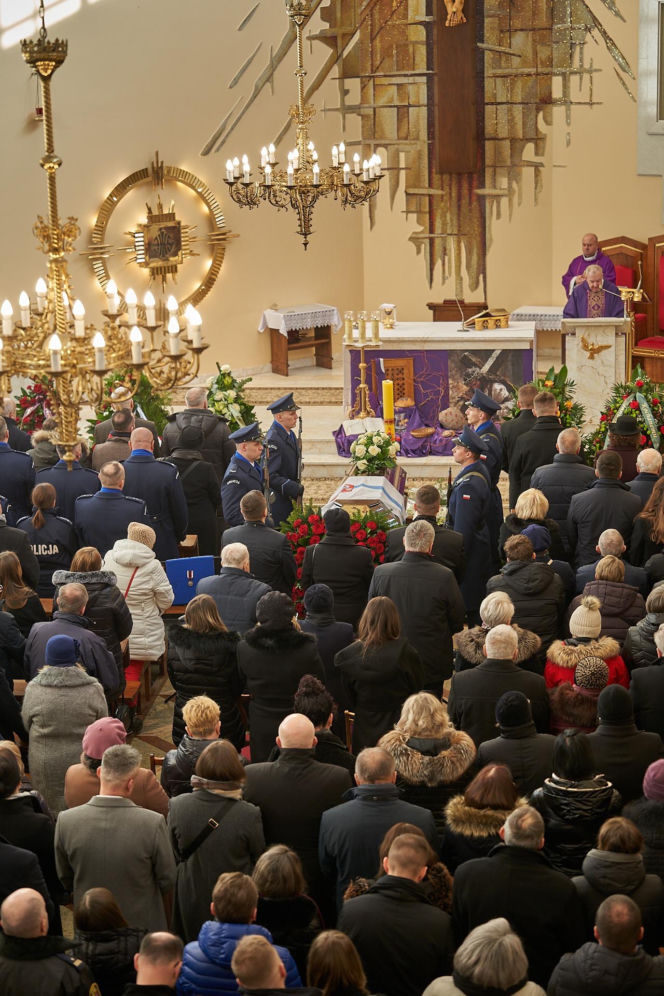 Pogrzeb śp. Janusza Cabaja, radnego miasta Siedlce, 21.02,2026