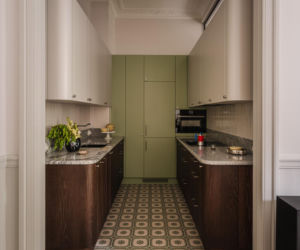 Secesyjny apartament w Poznaniu - projekt Maria Jachalska