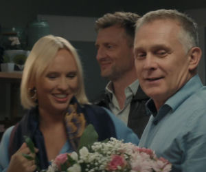 M jak miłość odc. 1921. Artur Rogowski (Robert Moskwa), Dorota (Iwona Rejzner), Bartek (Arkadiusz Smoleński)