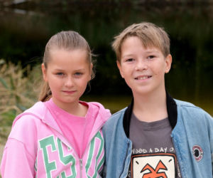 M jak miłość, odcinek 1909: Maja (Laura Jankowska), Szymek (Staś Szczypiński)