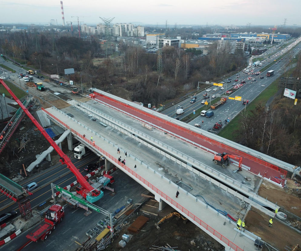 Koniec budowy wiaduktów nad S86. Kierowcy odetchną z ulgą