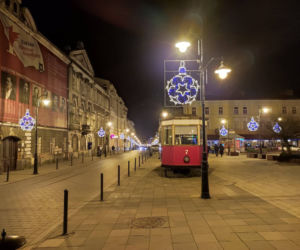 Tarnów. Świąteczna iluminacja już rozbłysła. Tak wygląda choinka na pl. Kazimierza