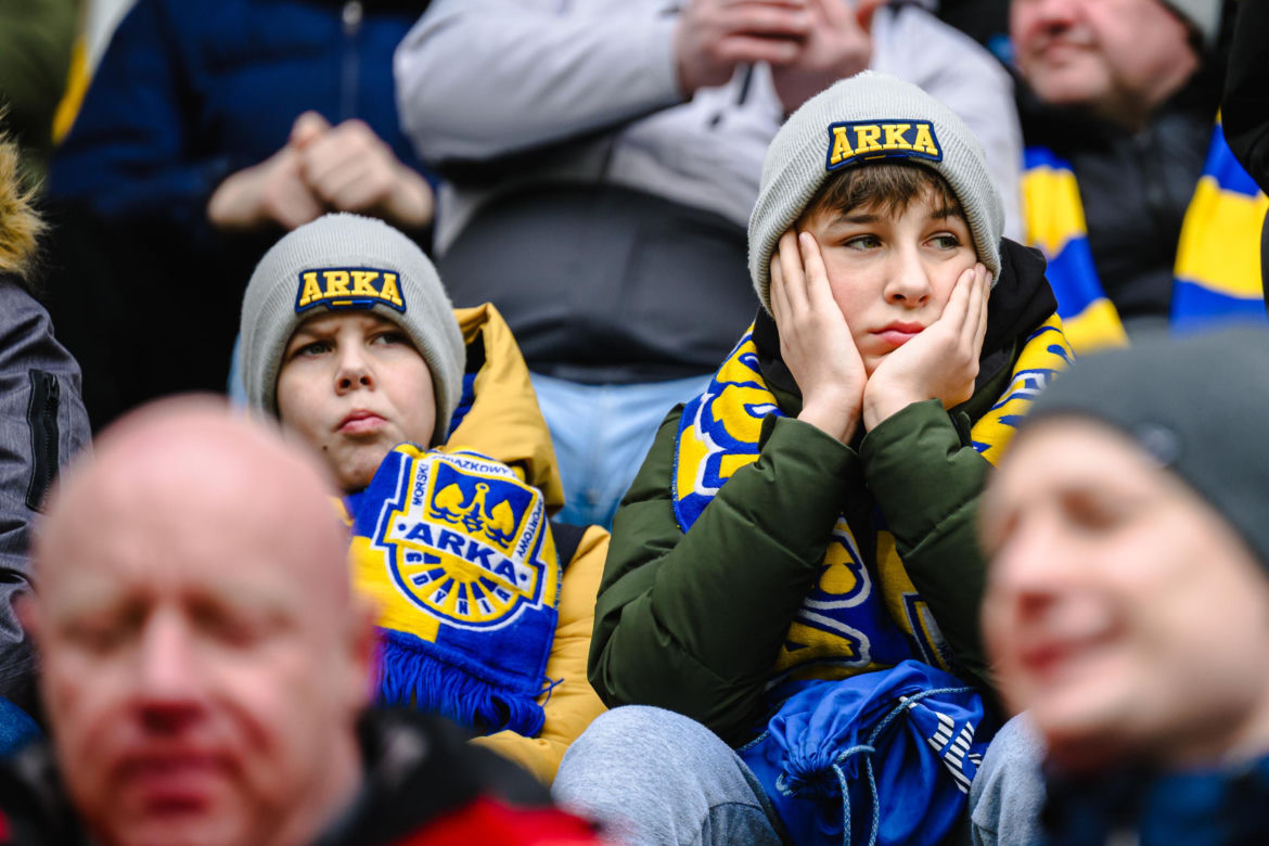 Arka Gdynia - GKS Katowice: Zdjęcia kibiców z meczu 22. kolejki PKO BP Ekstraklasy