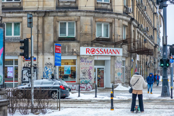 Graffiti w centrum Warszawy w 2026 r.