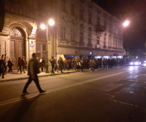 Protest kobiet w Przemyślu 