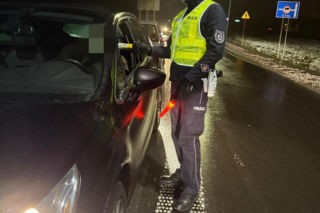 Po alkoholu za kółkiem. Trzeźwy poranek na gostyńskich drogach [ZDJĘCIA]