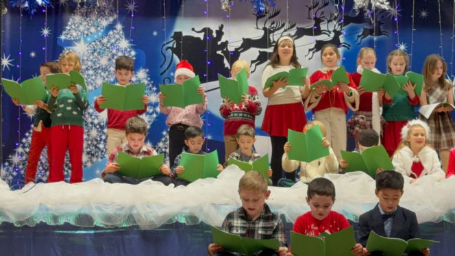 Świąteczne show w Akademii Katolickiej św. Stanisława Kostki