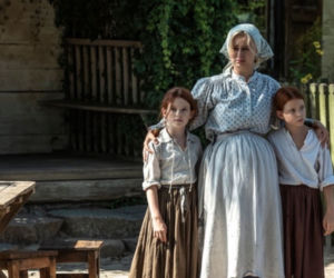 	Stulecie Winnych odc. 3. Andzia (Barbara Wypych), Mania (Józefina Karnkowska), Ania (Klementyna Karnkowska)