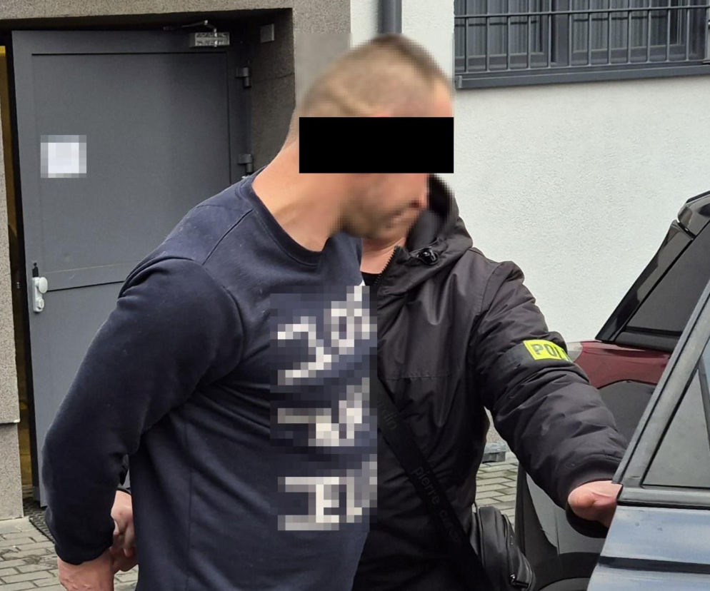 Agresywny 43-latek groził nożem sąsiadowi