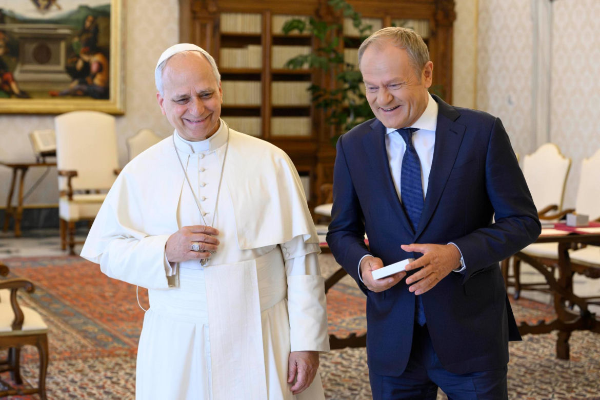 Donald Tusk u papieża Leona XIV