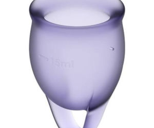 Kubeczki menstruacyjne, Satisfyer Feel Confident, ok. 39 zł