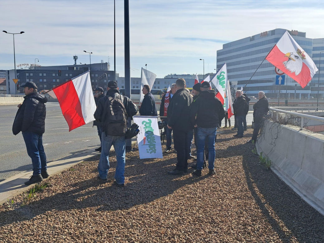 Protest rolników w Krakowie. 20.03.2024