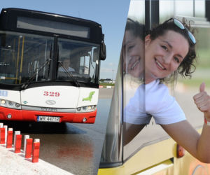 Pachołki latały jak kręgle. Tak wyglądały mistrzostwa kierowców autobusów 