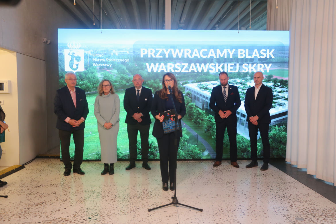 Nowoczesna hala stanie na Skrze w Warszawie. Urzędnicy szukają projektanta