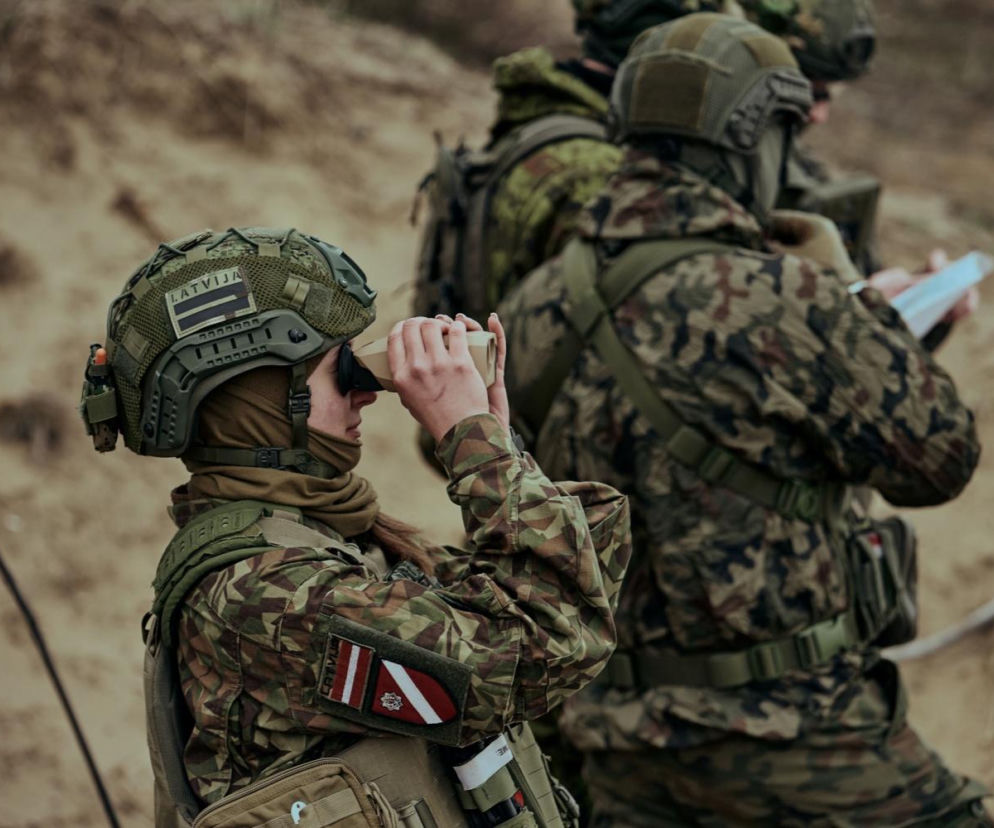 Polscy Terytorialsi szkolą żołnierzy z krajów nadbałtyckich