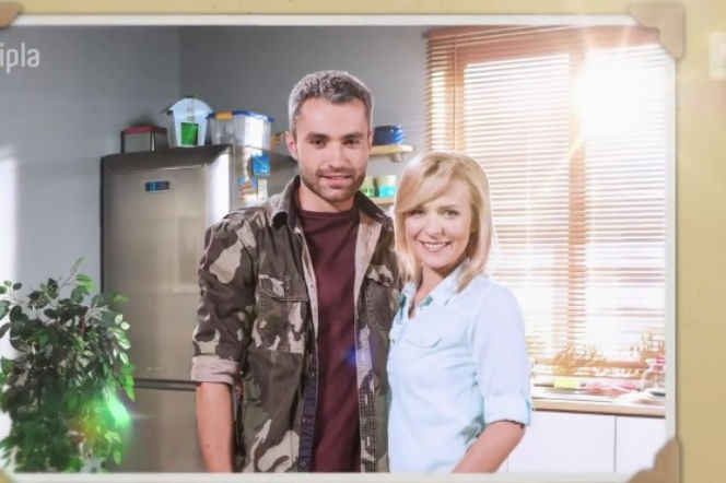 Pierwsza miłość nowa czołówka. Marysia (Aneta Zając), Aleks (Hubert Jarczak)