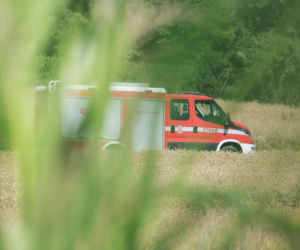 Huk i lej w ziemi. Mieszkańcy przerażeni: Wiedziałam, że to ruskie