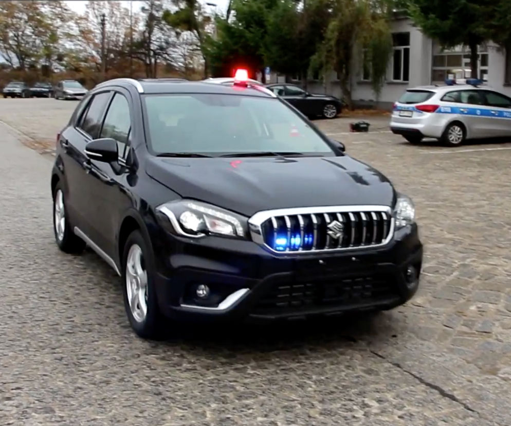 Suzuki SX4 S-Cross w dolnośląskiej policji 