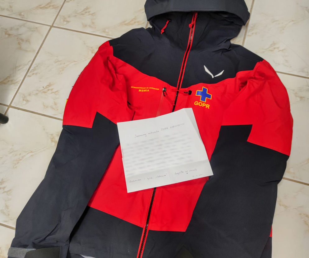 Mors ze Śnieżki, który ukradł kurtkę GOPR -owcom, zwrócił ją. Napisał list i przeprosił