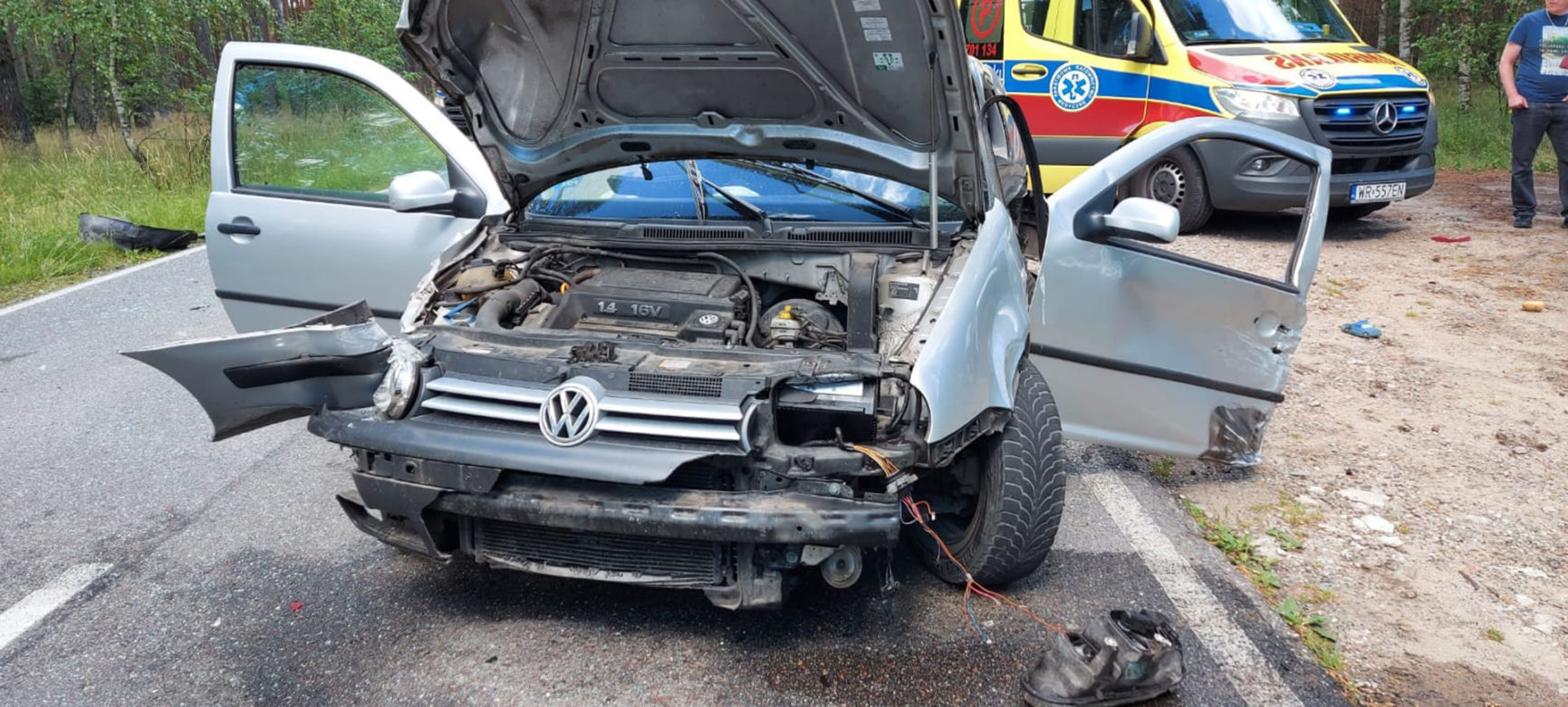 Poważny wypadek w Gwdzie Małej! Siedem osób rannych