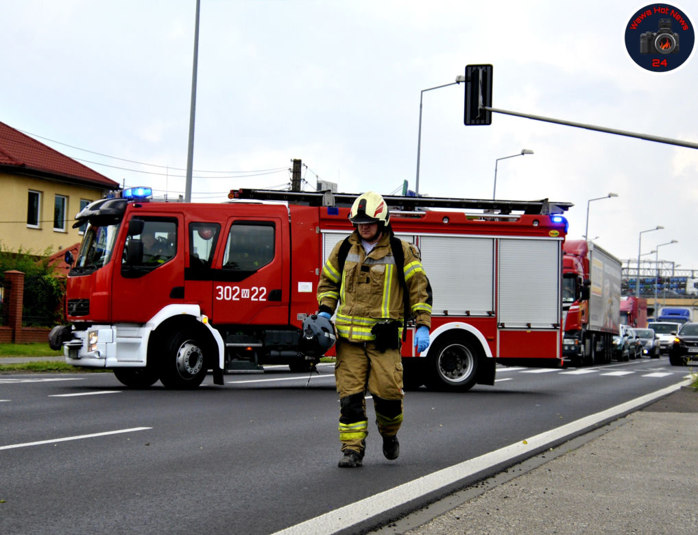 Wypadek w Jawczycach