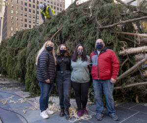 NYC już z choinką