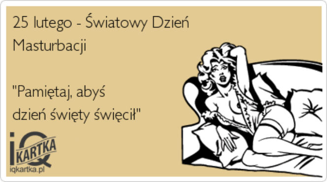 Dzień Masturbacji mem