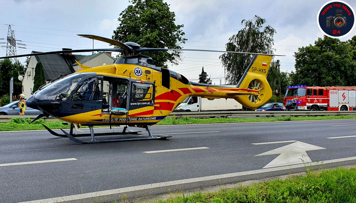 Wypadek w Jawczycach