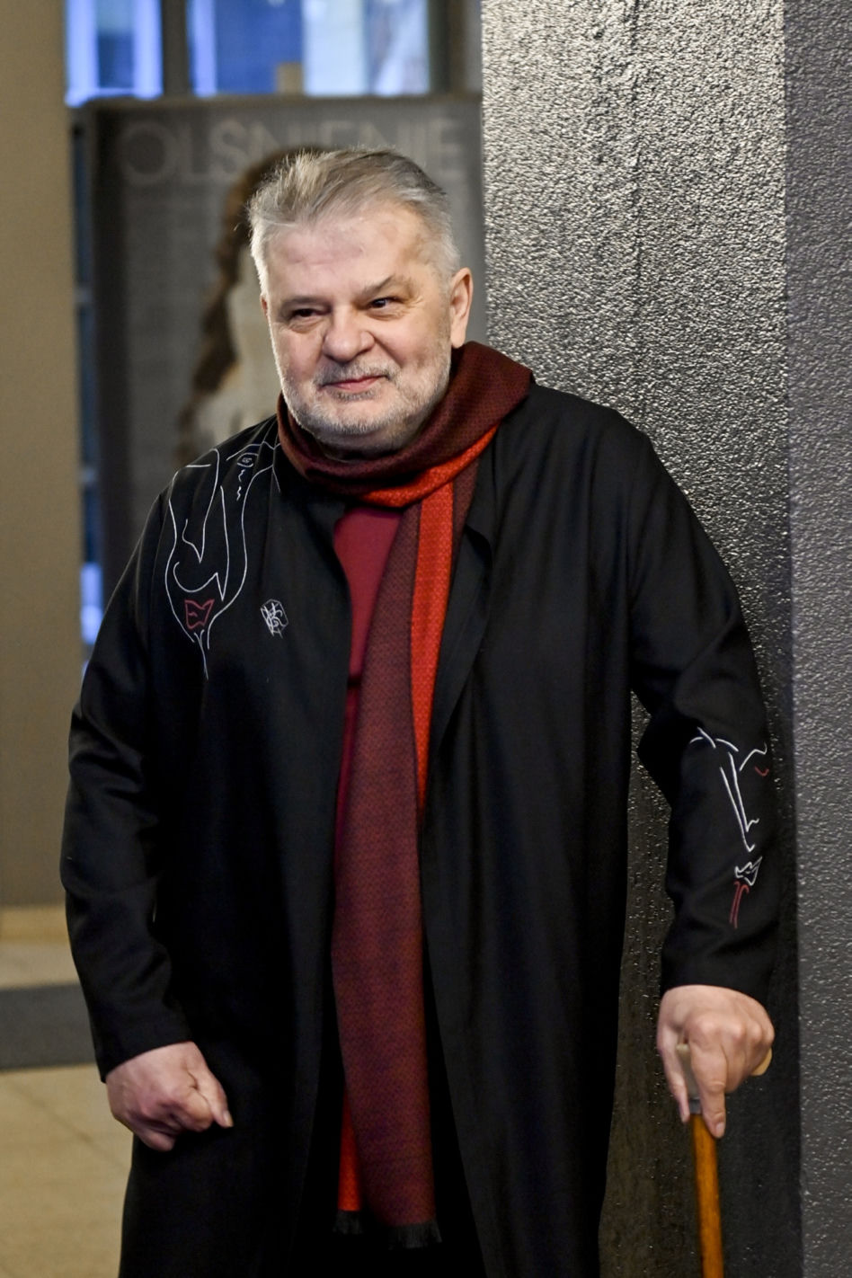 Krzysztof Globisz na premierze filmu "Prawdziwe życie aniołów"