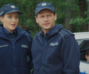 M jak miłość odc. 1894. Natalka (Dominika Suchecka), Adam Karski (Patryk Szwichtenberg)