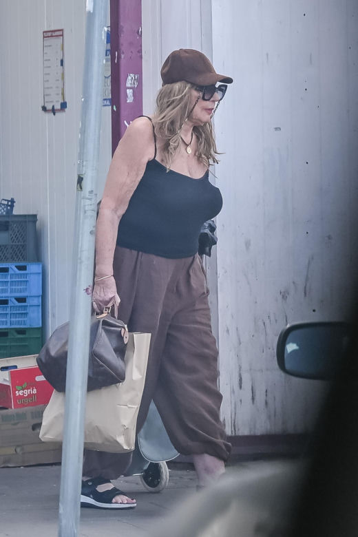 Agnieszka Perepeczko wystroiła się na bazar