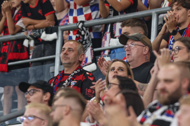 Górnik Zabrze - AS Monaco: Zdjęcia kibiców i zawodników z meczu eliminacji Ligi Konferencji