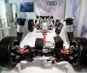 Podwozie i napęd czwartej generacji Audi A8 