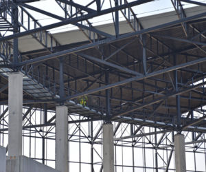 Budowa stadionu w Szczecinie - marzec 2020