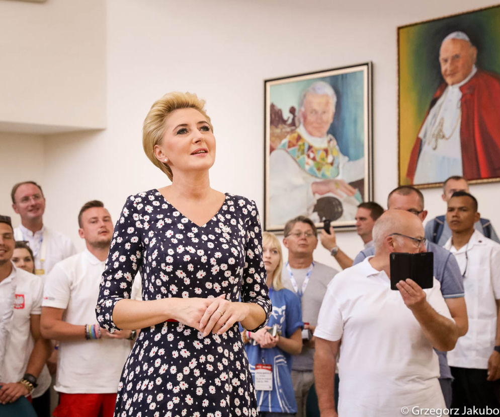 Agata Duda w Panamie