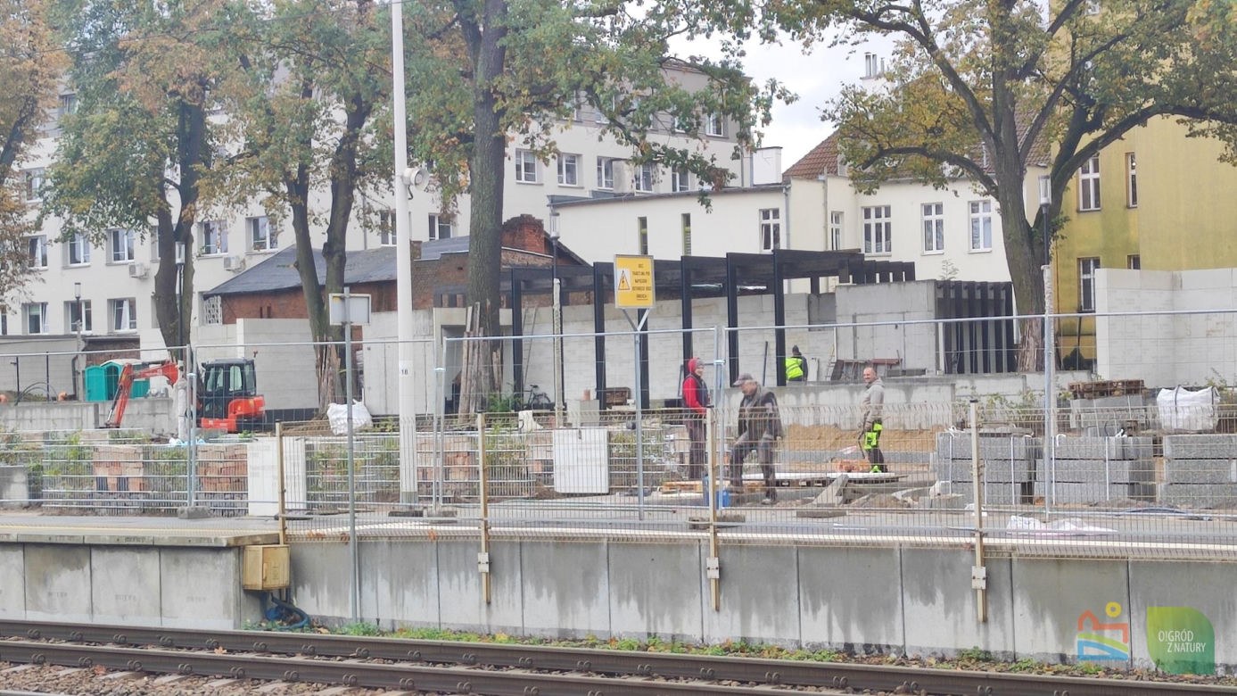 Budowa węzła przesiadkowego Olsztyn - Śródmieście
