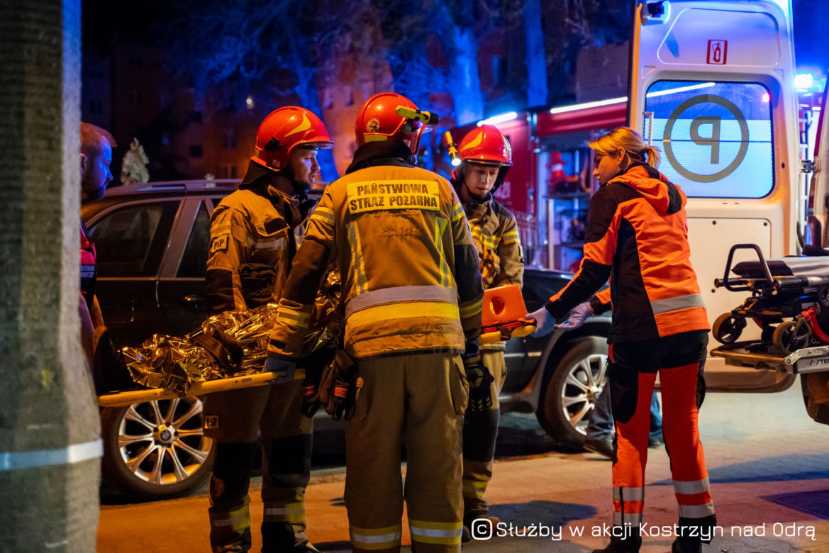 Wypadek w Kostrzynie nad Odrą