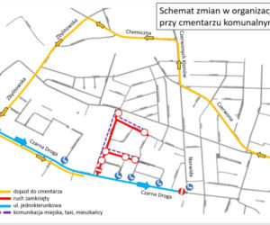 Tarnów. Zmiana organizacji ruchu we Wszystkich Świętych! Sprawdź, jak dojechać do cmentarzy