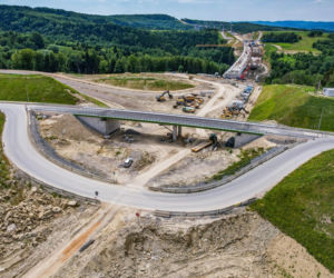 Budowa S19 - Babica Jawornik z najwyższą estakadą w Polsce