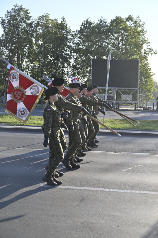 Próba generalna defilady wojskowej w Warszawie