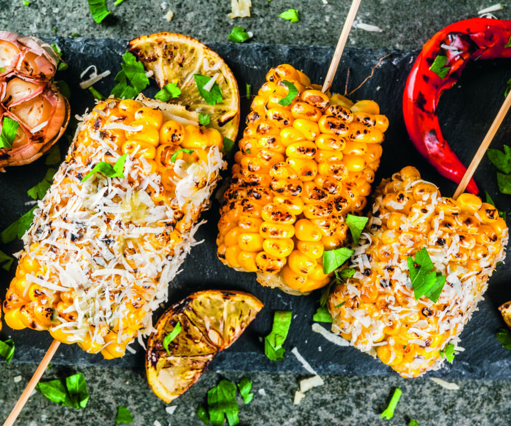Kukurydza z masłem chili