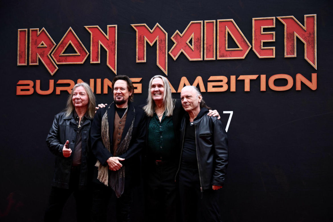 Iron Maiden na światowej premierze dokumentu "Iron Maiden: Burning Ambition"
