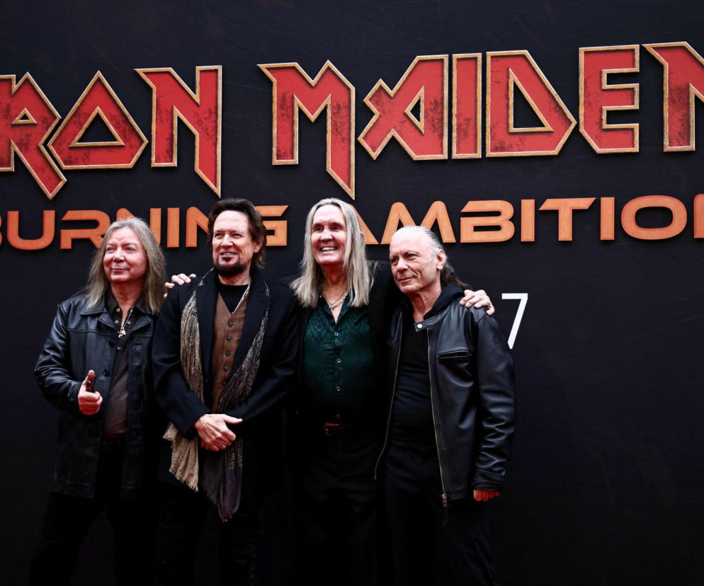 Iron Maiden na światowej premierze dokumentu Iron Maiden: Burning Ambition